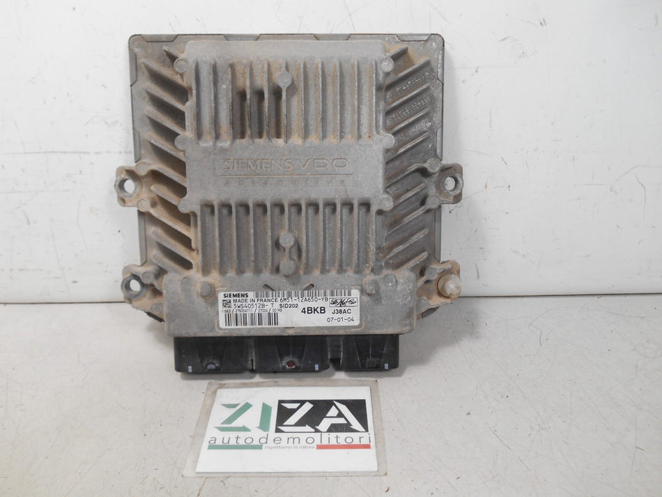 Centralina Motore Ford Focus C-Max 1.8 85kw KKDB 2006 6M51-12A650-YB 5WS40512B-T