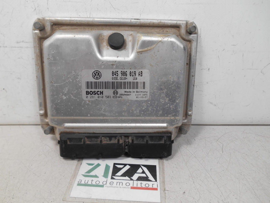 Centralina Motore VW Polo 6N2 1.4 55kw 75cv AMF 2001 045906019AB 0281010503