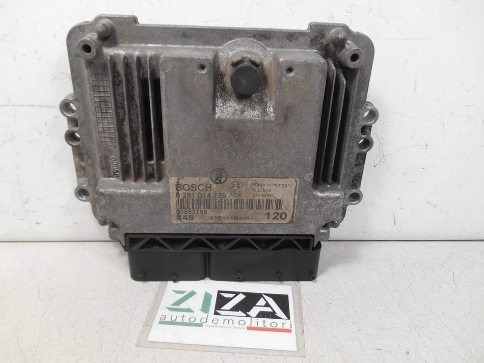 Centralina Motore Lancia Musa II 1.6 120cv 350A2000 2009 51853788 0281014739