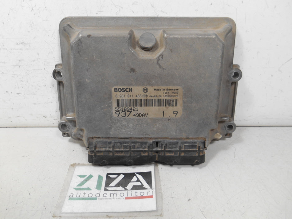 Centralina Motore Alfa 147 1.9 JTD 85kw 937A2000 2004 0281011488 55189421
