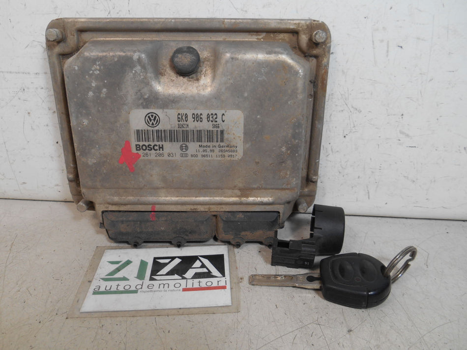 Centralina Motore Seat Cordoba Vario 1.4 60cv AKK 2000 6K0906032C 0261206031