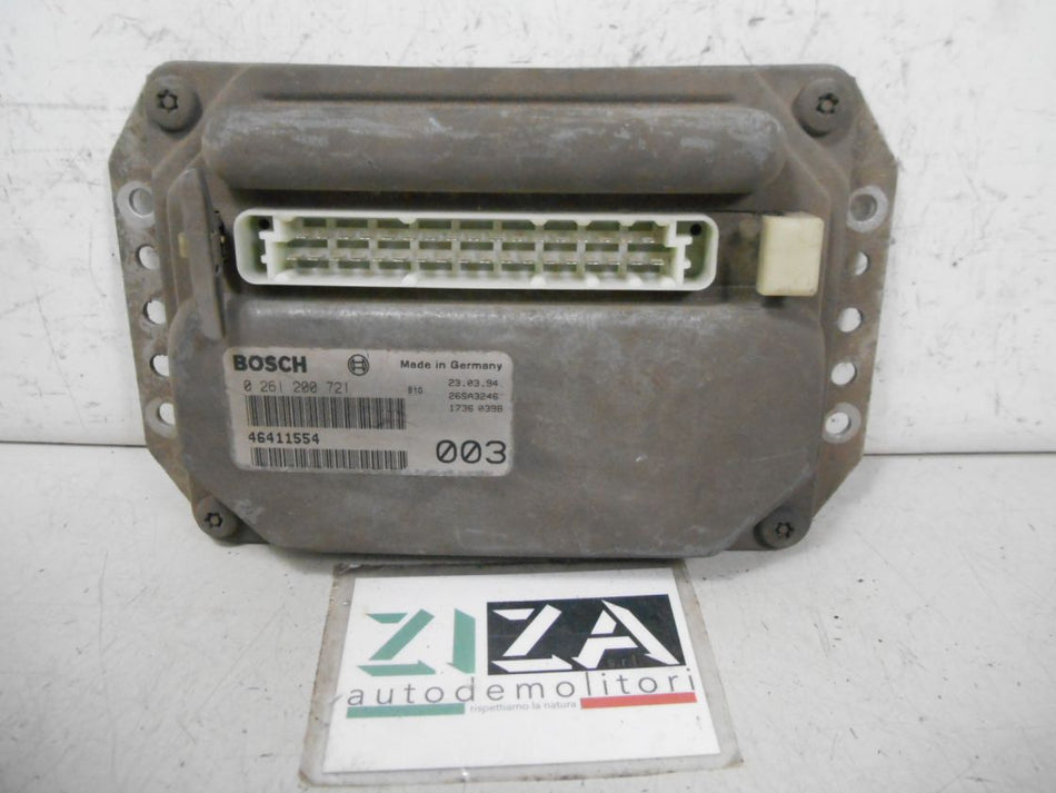 Centralina Motore Fiat Tipo 1.6 55kw 835C1 1994 46411554 0261200721