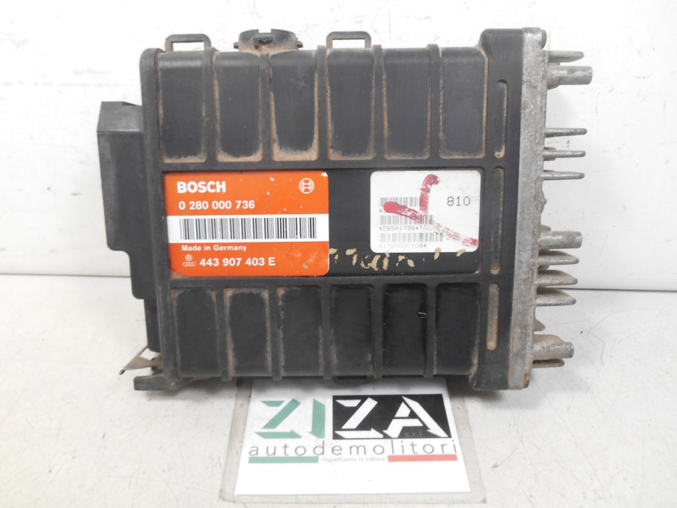 Centralina Motore Seat Toledo VW Passat 1.6 443907403E 0280000736