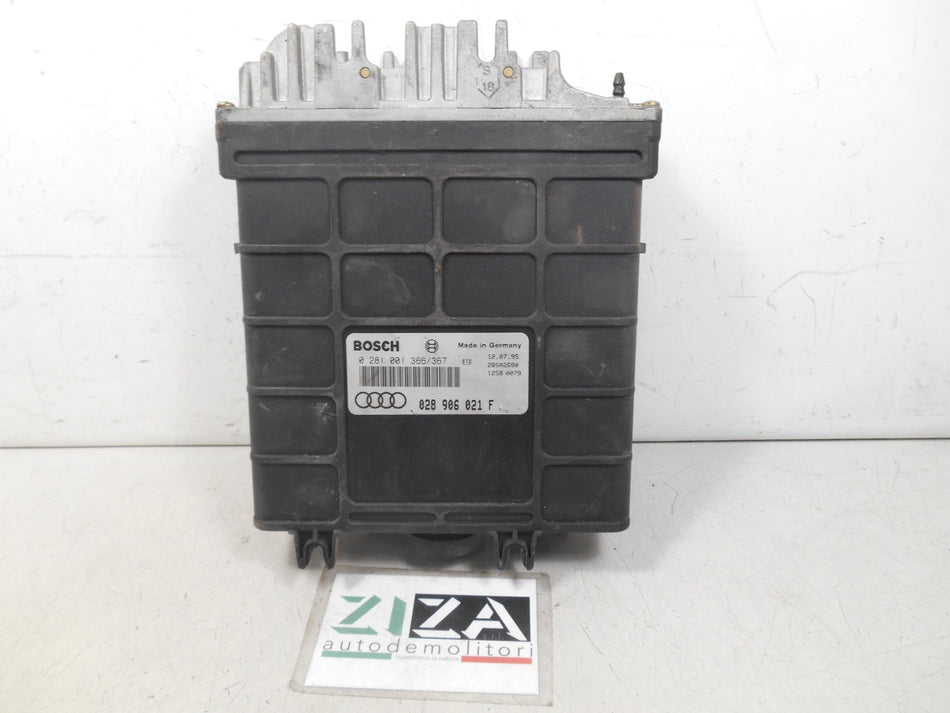 Centralina Motore Audi A4 1.9 TDi 1995 028906021F 0281001366/367