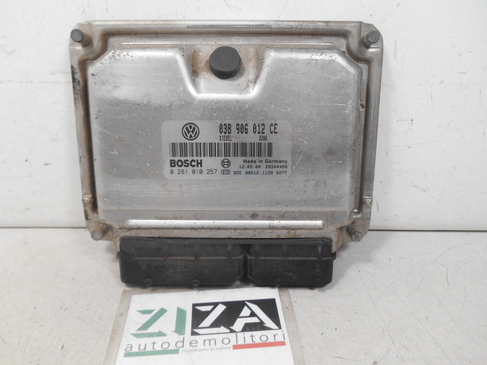 Centralina Motore Skoda Fabia 1.9 SDI ASY 2000 038906012CE 0281010257