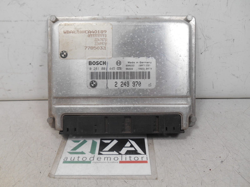 Centralina Motore BMW E46 320 136cv 0281001445 2249970