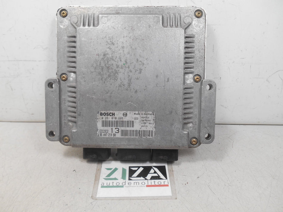 Centralina Motore Citroen C5 2002 0281010808 9644721080 EDC15C2