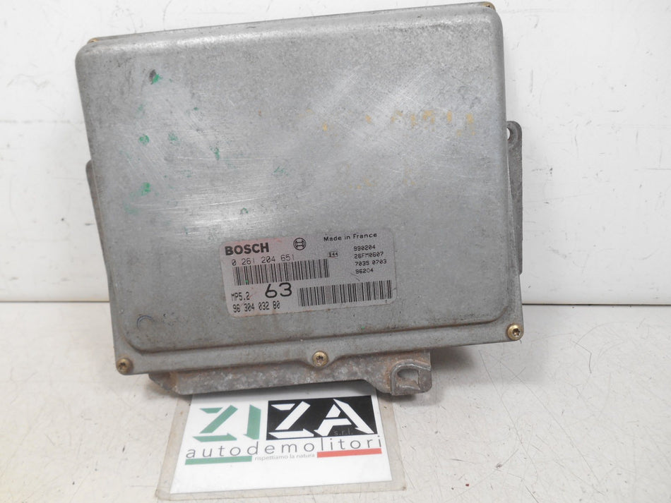 Centralina Motore Peugeot 406 Citroen Xantia 2.0 0261204651 9630403280