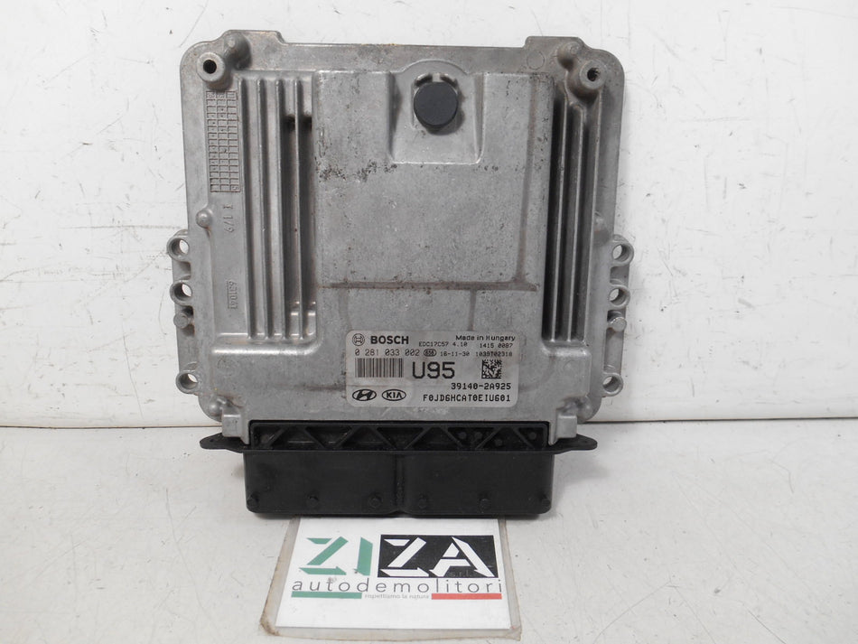 Centralina Motore Kia Cee'd JD 1.6 CRDI 94kw D4FB 2017 39140-2A925 0281033002
