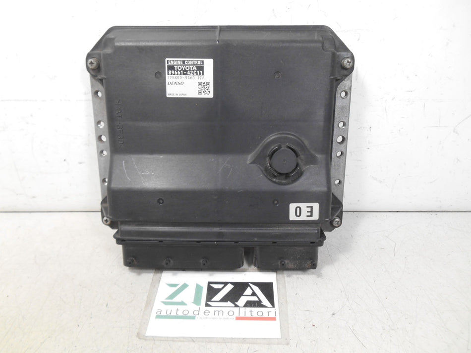 Centralina Motore Toyota Rav4 XA30 2.2 100kw 2ADFTV 2007 89661-42C11 175800-9460