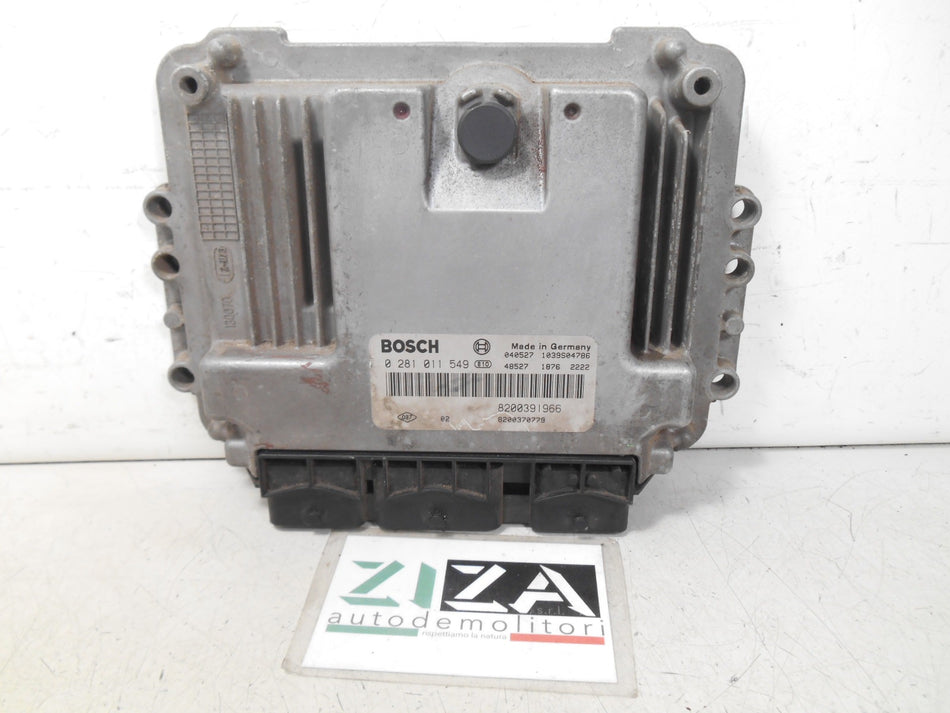Centralina Motore Renault Megane Scenic Laguna 0281011549 8200391966