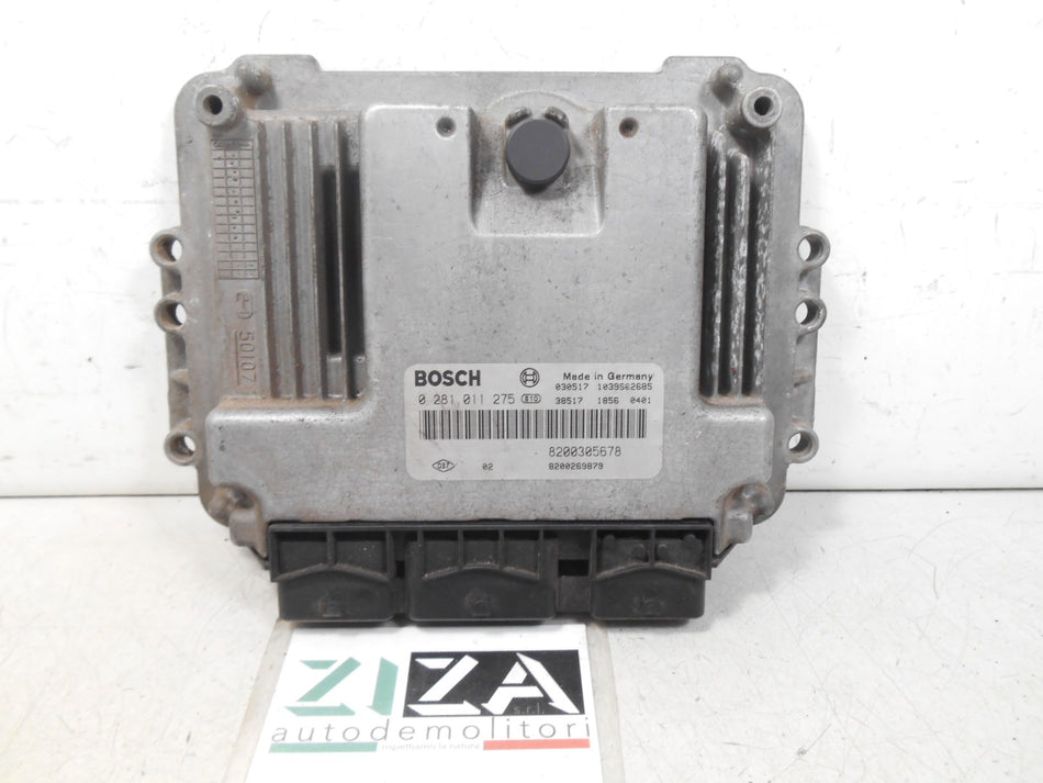 Centralina Motore Renault Megane 1.9 120cv 2005 0281011275 8200305678