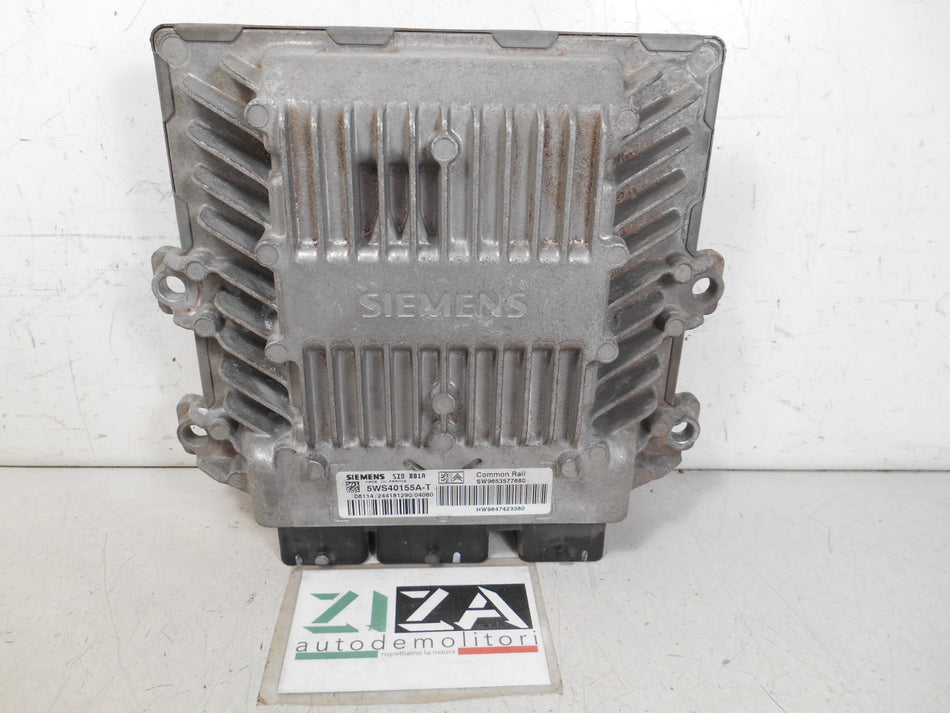 Centralina Motore Peugeot Ranch 2.0 90cv RHY 2004 SID801A 5WS40155A-T