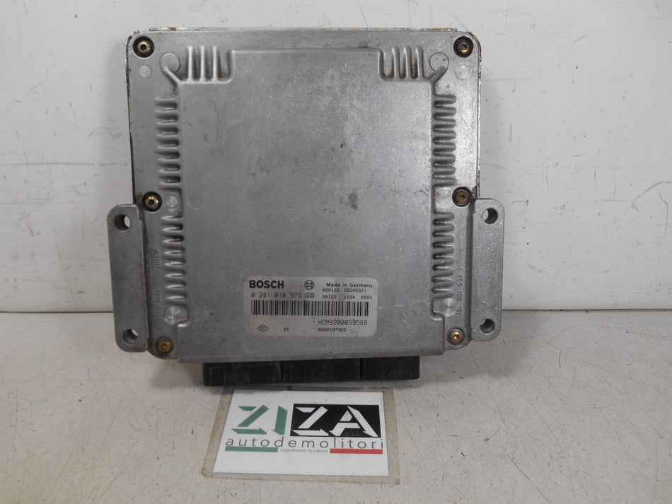 Centralina Motore Renault Megane Scenic 0281010979 8200197966 8200039569