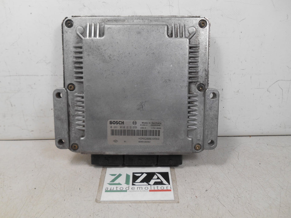 Centralina Motore Renault Megane Scenic 0281010819 8200166362 8200039569