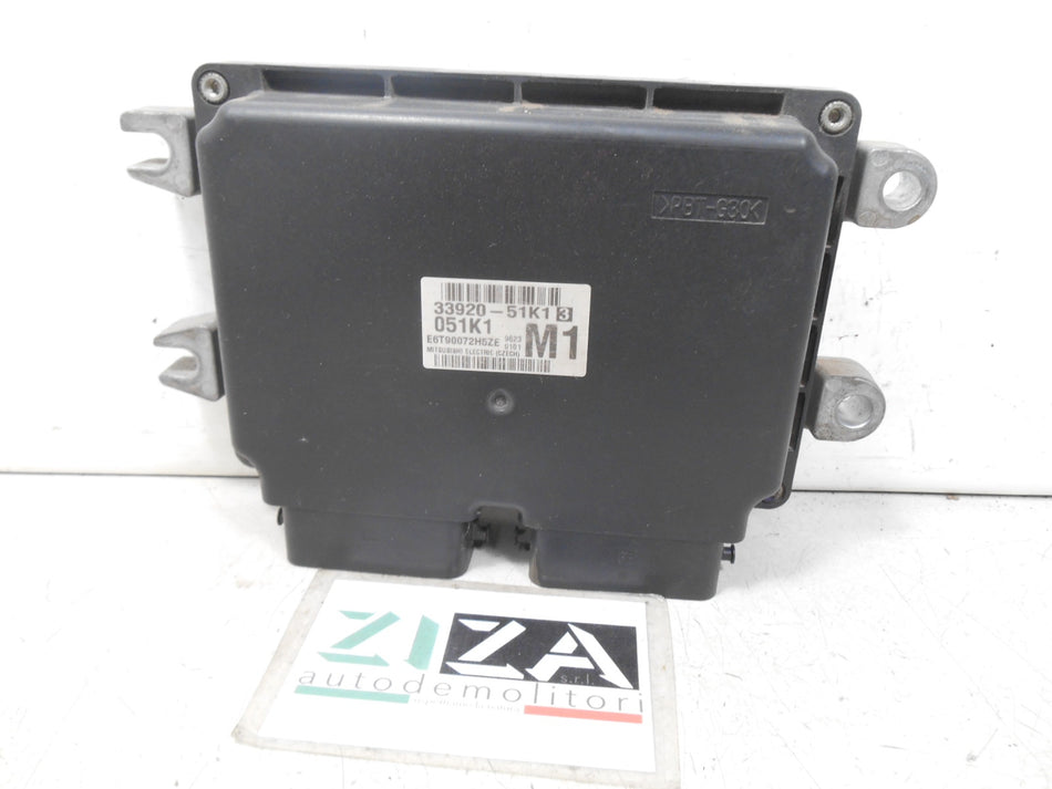 Centralina Motore Opel Agila B 1.2 63kw K12B 2009 33920-51K13