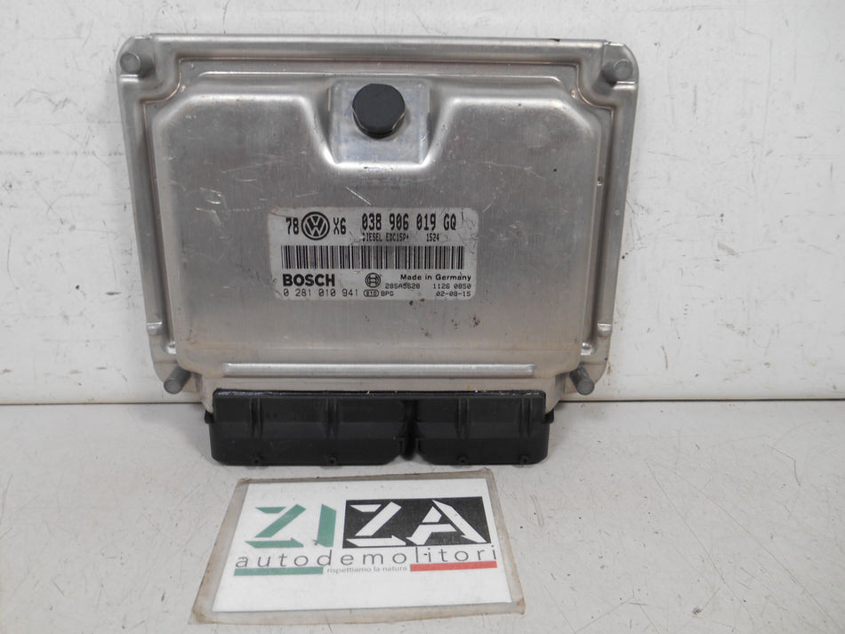 Centralina Motore VW Passat 3BG SW 1.9 TDI 130cv AVF 2003 038906019GQ 0281010941