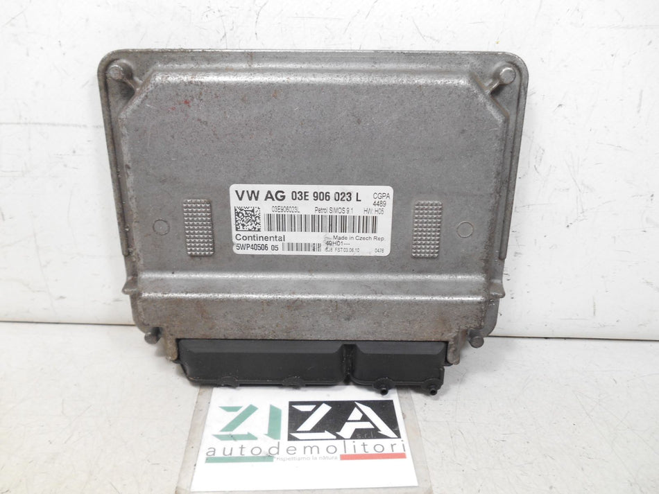 Centralina Motore VW Polo 6R 1.2 70cv CGP 2010 03E906023L 5WP40506