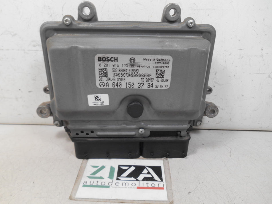 Centralina Motore Mercedes W245 B180 2.0 CDI 80kw 640940 2008 A6401503734