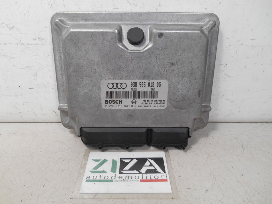 Centralina Motore Audi A6 1.9 TDI 81kw 110cv AFN 1998 0281001808 038906018DG
