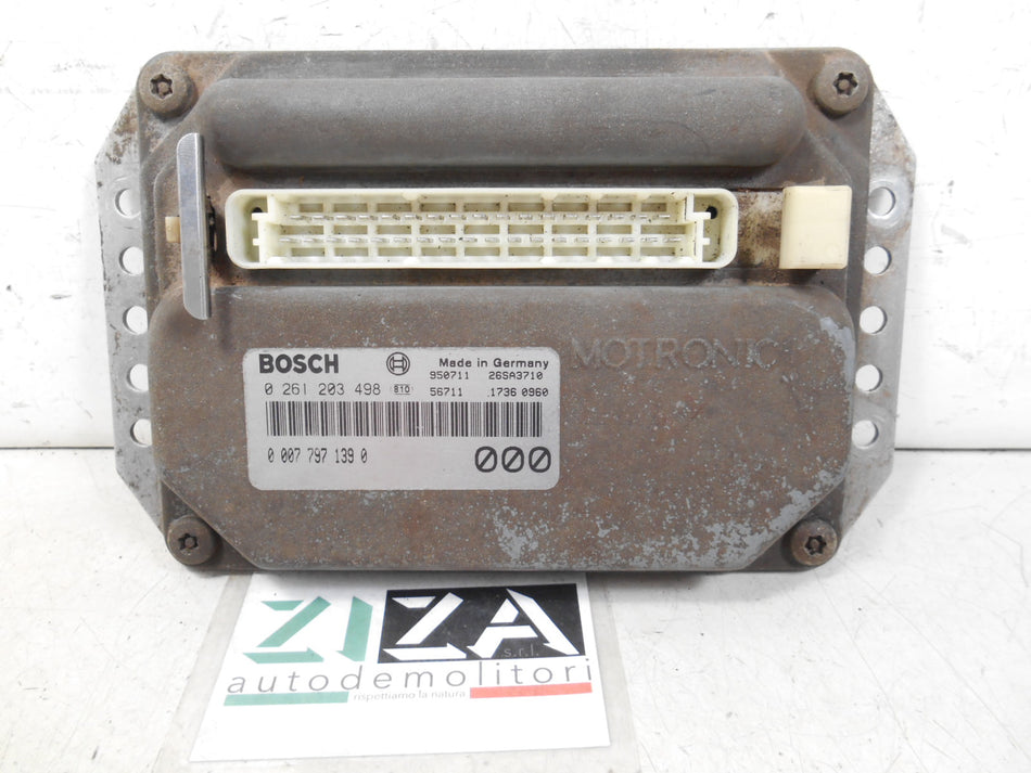 Centralina Motore Autobianchi Lancia Y10 1.1 176B2000 1995 0261203498 00077971390