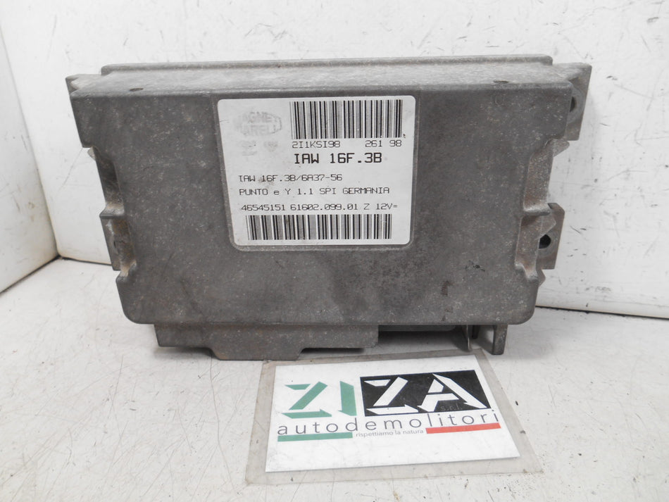 Centralina Motore Lancia Y Elefantino 1.1 40kw 176B2000 1998 46545151 IAW16F3B