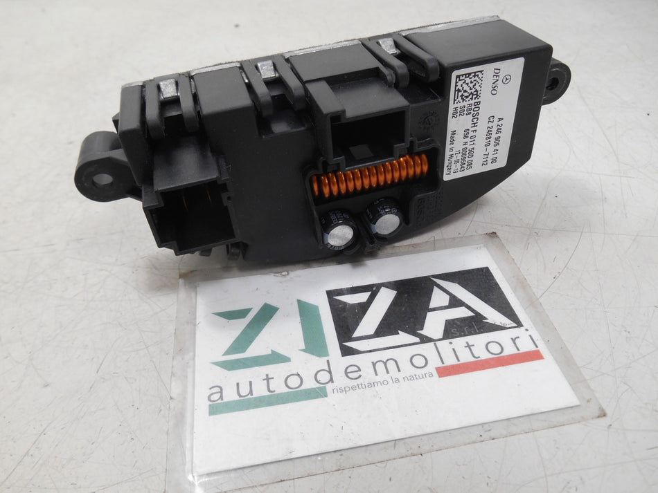 Resistenza Ventola Abitacolo Mercedes W246 B180 2012 A2469064100