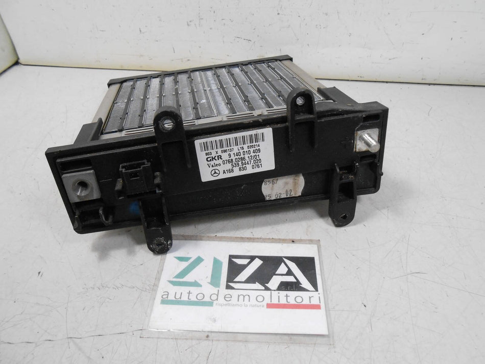 Resistenza Riscaldatore Abitacolo Mercedes W168 A170 2002 A1688300761