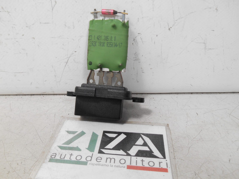 Resistenza Ventola Abitacolo Fiat 500 312 2017 142130500