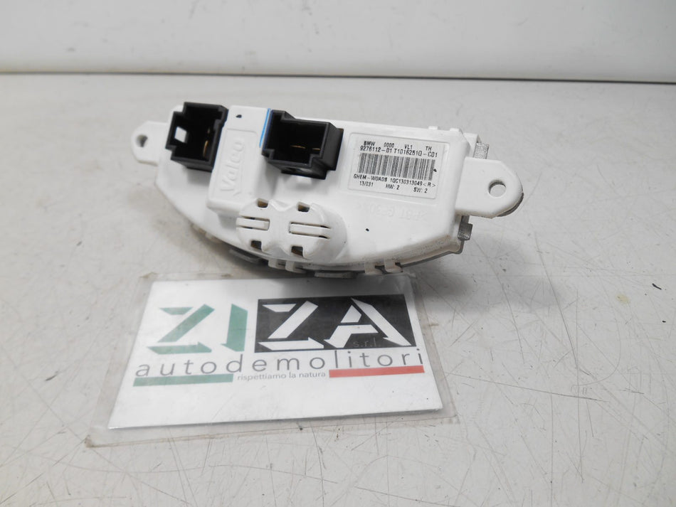 Resistenza Ventola Abitacolo BMW F20 2013 T1016251Q 9276112-01