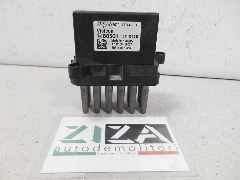 Resistenza Ventola Abitacolo Ford Focus II 2010 6G9T19E624AD