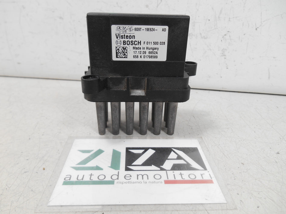 Resistenza Ventola Abitacolo Ford Focus II 2010 6G9T19E624AD