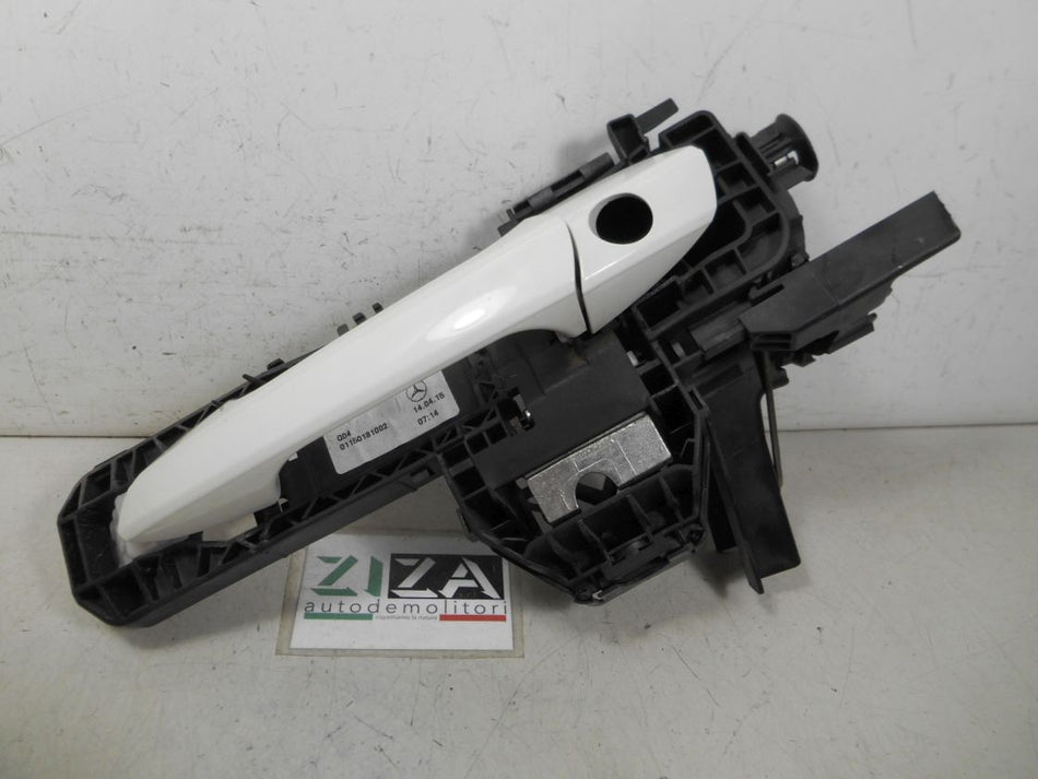 Maniglia Esterna Anteriore Sinistra + Supporto Mercedes W176 2015 A2047600170 A2047661325 A2047601700