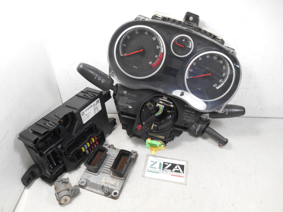 Kit Chiave ECU Opel Corsa D 1.2 80cv Z12XEP 2007 55557933