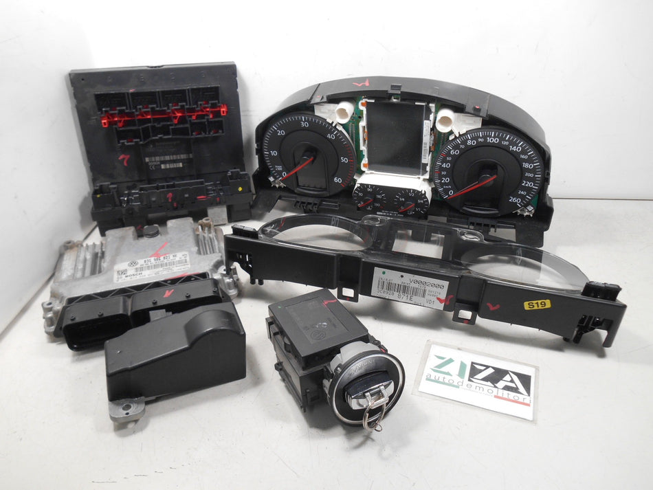 Kit Chiave ECU VW Passat 3C 2.0 103kw BMP 2008 03G906021NK 3C0937049AJ