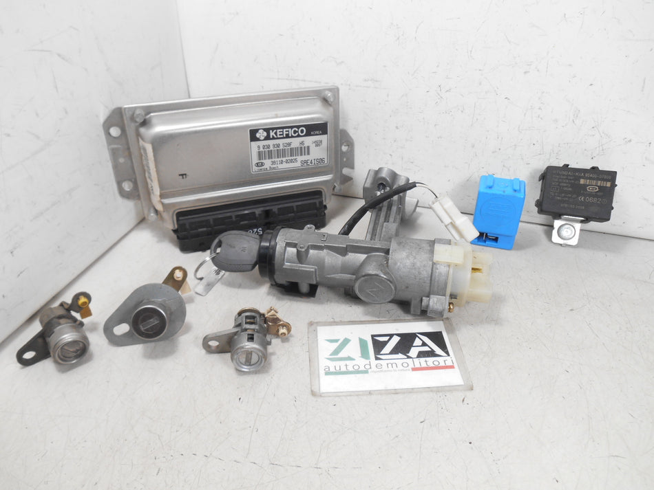Kit Chiave ECU Kia Picanto SA 1.0 60cv G4HE 2005 9030930528F 39110-02025