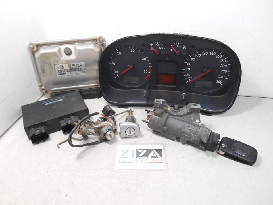 Kit Chiave ECU VW Golf IV 1.9 TDI 115cv AJM 2000 038906019CJ 1J5920825C