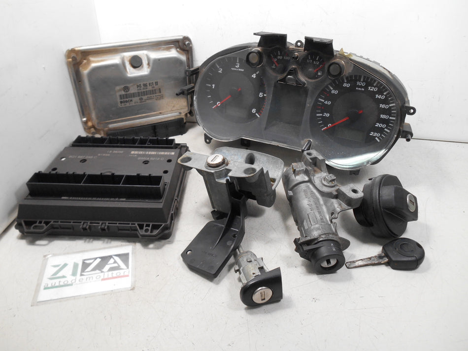 Kit Chiave ECU Seat Ibiza 6L 1.4 TDI 55kw 75cv AMF 2002 045906019BB 6Q1937049C