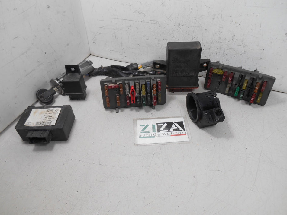 Kit Chiave ECU Fiat Scudo 1.9 66kw 90cv DHX 1998 9631577880 9629677480