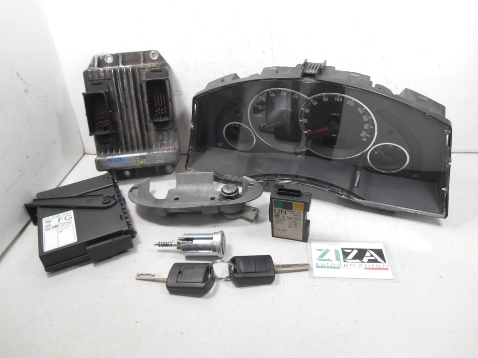 Kit Chiave ECU Opel Meriva A 1.7 CDTI 74kw Z17DTH 2006 898000-3220 112500-0200