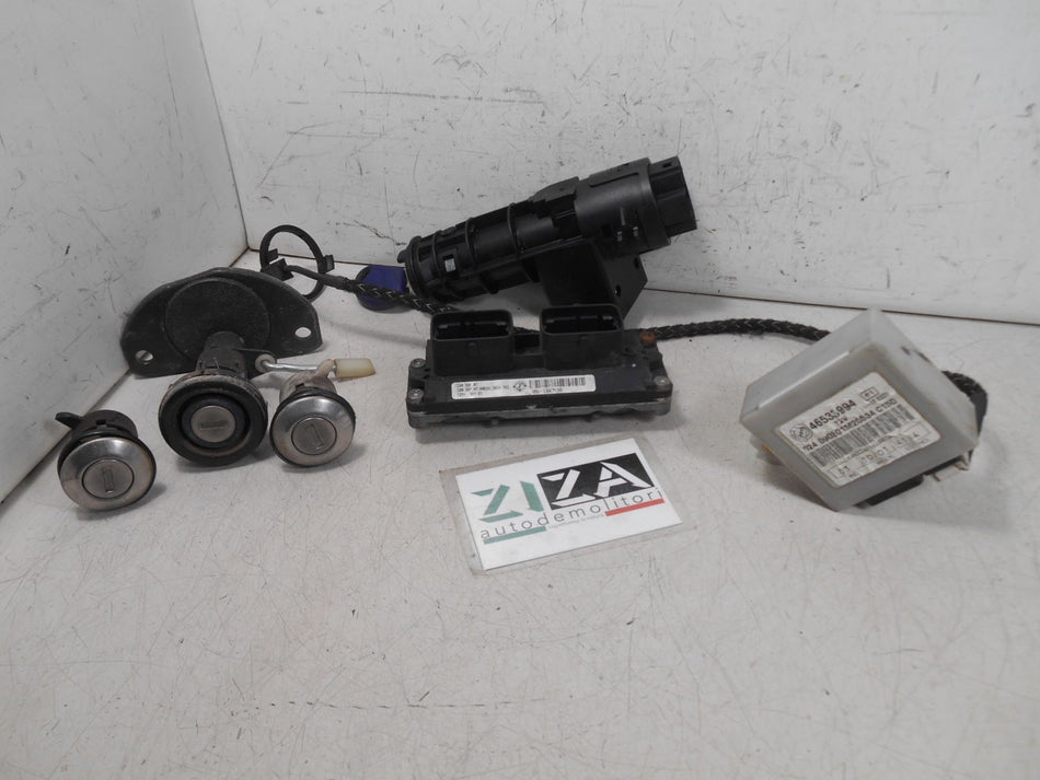 Kit Chiave ECU Fiat Seicento 1.1 40kw 54cv 187A1000 2000 46820324 IAW59F.M7