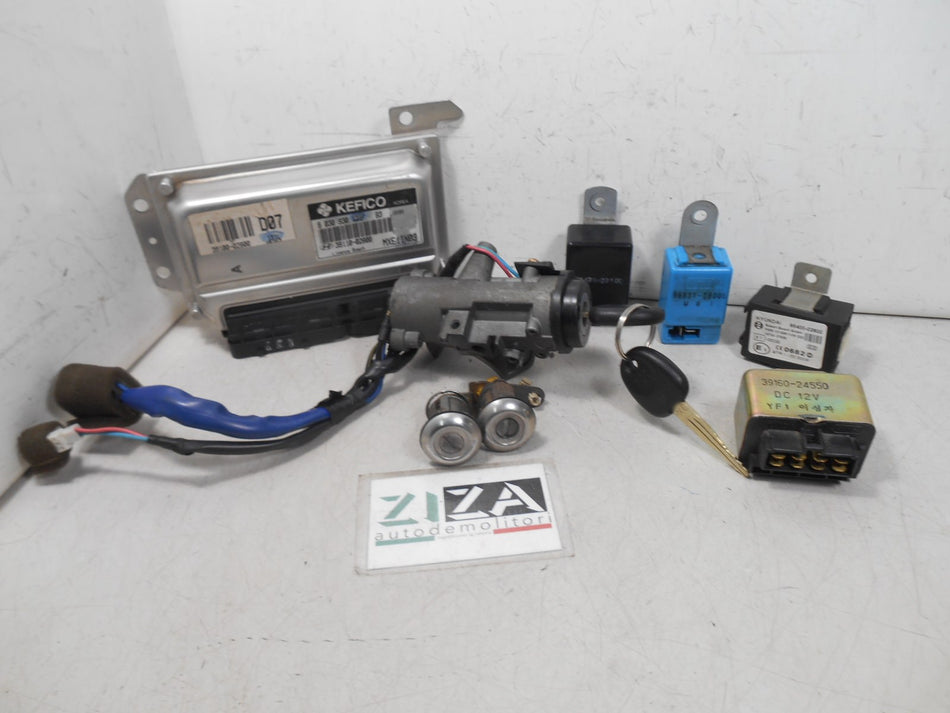 Kit Chiave ECU Hyundai Atos Prime 1.0 60cv G4HCE 2001 39110-02240 39100-02240