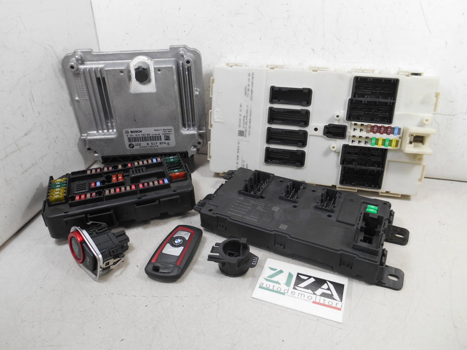 Kit Chiave ECU BMW F20 118D 2.0 N47D20C 2012 0281018506 9288301 922487903