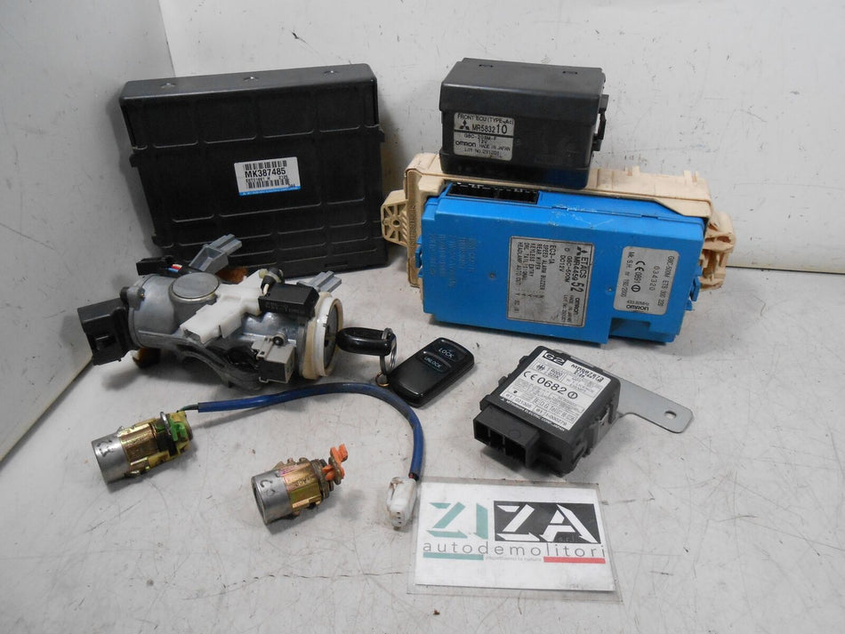 Kit Chiave ECU Mitsubishi Pajero V60 III 3.2 118kw 4M41 2002 MK387485 337860