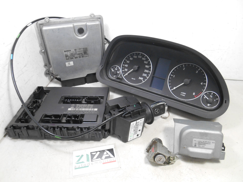 Kit Chiave ECU Mercedes W169 A180 2.0 80kw 109cv 640940 2010 A6409003900