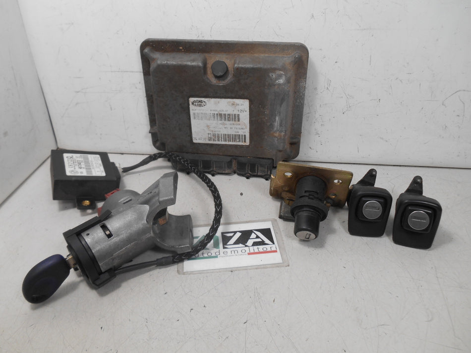 Kit Chiave ECU Fiat Panda 1.1 40kw 54kw 187A1000 2001 46817813