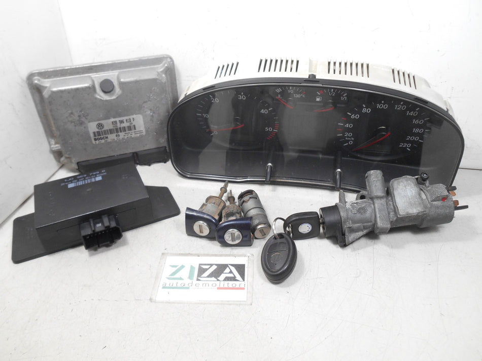 Kit Chiave ECU VW Passat 3B 1.9 TDI 110cv AFN 1999 038906018P 0281001720