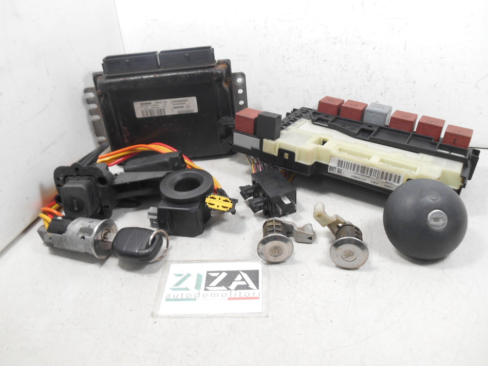 Kit Chiave ECU Renault Clio II 1.4 55kw 75cv E7JD6 2000 8200069297