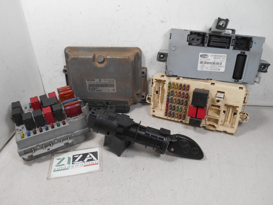 Kit Chiave ECU Alfa 147 1.9 JTD 85kw 937A2000 2004 0281011488 55189421