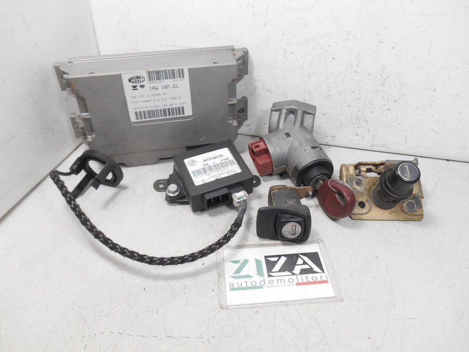 Kit Chiave ECU Fiat Panda 900 29kw 1170A1.046 1997 46524182 46734570